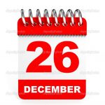 26 december geen training