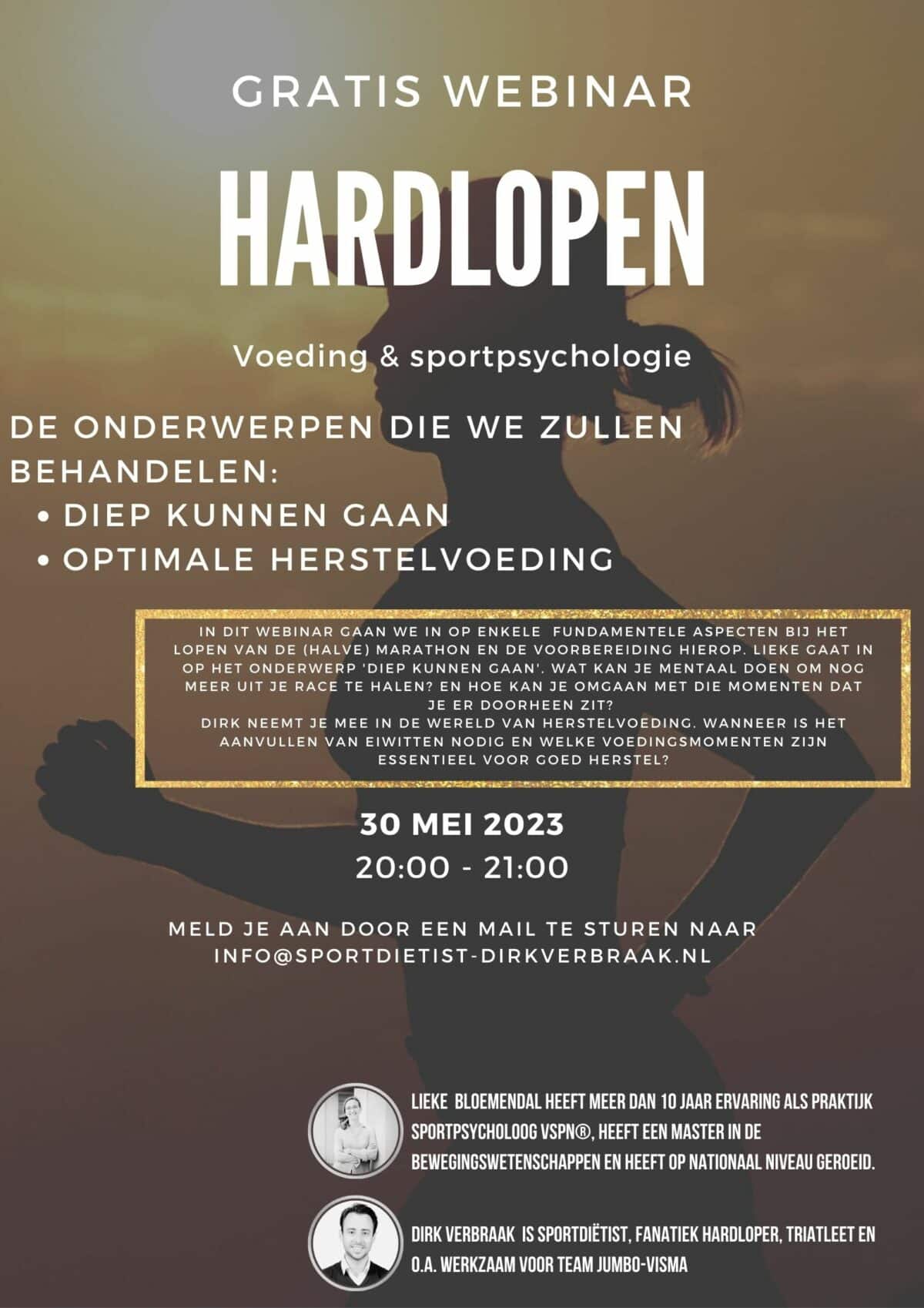 Gratis webinar hardlopen